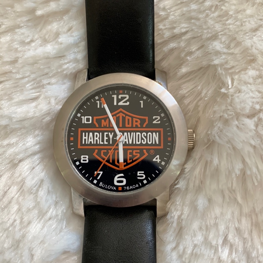 Harley Davidson Bulova watch